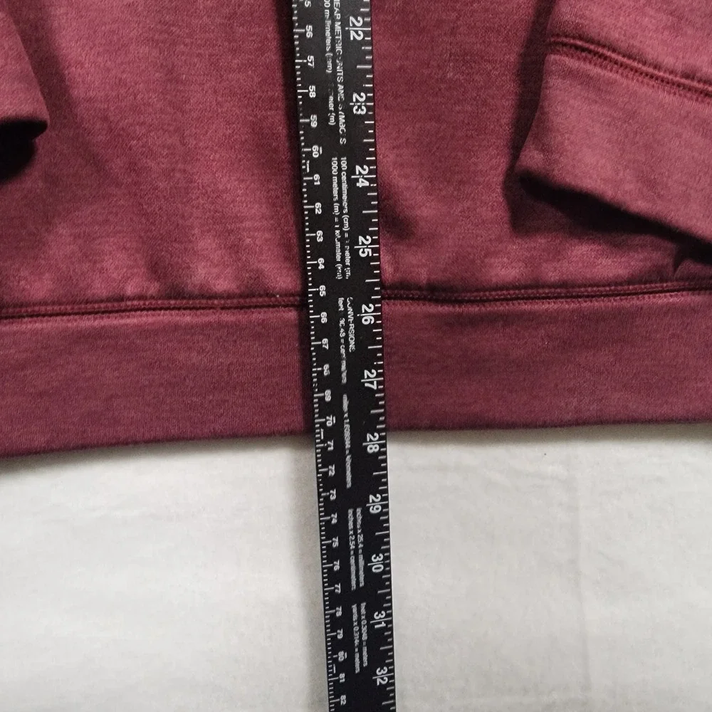Adidas Team Issue 1/4 Zip Pullover Mens XL Maroon Heathered Texas A&M Fleece